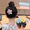 Artefacto para Quiebre de Cabello Infantil Peine para Cabello Acabado de Flequillo Horquilla de Flor Accesorios para el Cabello de Verano Parte Trasera de la Cabeza Horquilla para Cabello Femenino Tocado