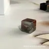 Processamento de Produtos Personalizados Pedra Semi-Preciosa de Cristal Cubo Quadrado 14*14 Pedra Olho de Tigre Pedra Difusora Geométrica