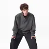 Suéter Cardigan Novo Estilo Outono e Inverno 2026 Retrô Americano Casual Estilo Preguiçoso Gola V Malha Jaqueta Masculina Cor Lisa