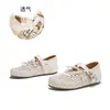 Zapatos Mary Jane para Mujer con Aumento Oculto de Altura de 3.5 cm, Estilo de Doble Uso, Nuevos Zapatos Planos de Moda Tejidos Transpirables Verano 2026, Zapatos de Ballet
