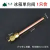 Válvula Unidirecional de Geladeira, Bico de Enchimento de Refrigerante, Bico de Enchimento de Líquido, Válvula Agulha Conector de Geladeira, Válvula Conectora de Enchimento de Refrigerante