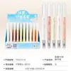 Caneta de cópia apagável com cápsula intercambiável caneta mágica caneta de eliminação de palavras caneta de cópia refil neutro apagável caneta apagável azul cristal limpe