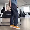Calças Casuais Tendência para Homens, Primavera e Outono, Perna Reta, Roupa de Trabalho para Exterior, Acampamento, Esportes de Montanha, Calças Casuais Masculinas de Caimento Solto