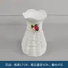 Vaso Plástico para Bonsai Aveludado Vaso Cerâmico para Bonsai Decoração de Interior Paisagismo Formato de Flor Artificial Vaso de Flor Lata de Conserva Vaso de Flor