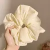 Nuevo Diseño Coreano de Nicho Hecho a Mano Encaje Plisado Encaje Banda para el Cabello Doble Capa Intestino Grande para el Cabello Accesorios para el Cabello