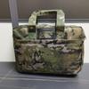 Bolsa de Computador Camuflada Pasta de Ombro Bolsa de Mão Bolsa de Publicidade Bolsa de Informação Armazenamento de Documentos à Prova d'Água Bolsa para Conferência de Escritório