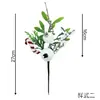 Decorações de Natal Personalizadas de Fábrica Flores de Natal Artesanato Galhos de Pinheiro Pinhas Palitos Enfeites de Natal Buquês