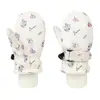 Guantes de Esquí Transfronterizos para Niños y Niñas, Forrados de Polar en Invierno, Engrosados, a Prueba de Frío, Cálidos, Cortavientos, Guantes de Cobertura Total