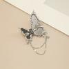 Nuevo broche de mariposa negra, accesorio para suéter, ramillete, diseño para mujer, sentido nicho, exquisito broche de estilo frío de alto sentido
