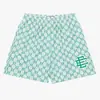 Pantalones cortos de fitness para hombre al por mayor, pantalones cortos atléticos de corte muscular, estilo europeo y americano, disponibles en Wish, AliExpress y Lazada para ventas transfronterizas