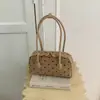 Bolso de Mano de Lona con Lunares 2026 Nuevo Bolso Boston Versátil para Viajes Diarios Bolso de Mujer Estilo Dulce Coreano Bolso de Hombro Cruzado