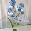 Flores de Papel de Iris para Decoración de Pasillo de Boda, Flores Artificiales para Escenario, Flores Falsas para Fotografía de Escaparate, Arreglos Florales, Ramos Artificiales