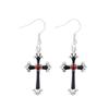 Aretes de serie de Halloween al por mayor del fabricante, aterradores y divertidos, fantasma, murciélago, araña, aretes de calavera