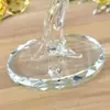 Árbol de manzana de cristal, joyería creativa para el hogar, adornos decorativos para sala de estar, pasillo, mueble de TV, vitrina para vinos, manualidades, decoraciones.
