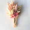 Ramillete Boda Flores Secas Flores Eternas Mini Ramo Boda Vacaciones Regalo Decoración Accesorios Set Completo Familia Al Por Mayor