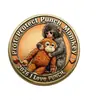 Colección de Insignias Conmemorativas Nuevas y Creativas Transfronterizas Broche Conmemorativo Mono Amistad Compañero Insignia Conmemorativa