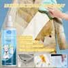 O removedor de mofo Kineshinex para roupas remove manchas de mofo e bolor, limpa roupas mofadas, remove manchas de suor e amarelamento, e elimina o mofo