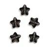 Cuentas de Vidrio de Estrella de Cinco Puntas Degradado Chapado en Color de 8 mm Cuentas con Agujero de Forma Especial Pulsera DIY Collar Estrellas Sueltas Accesorios de Joyería