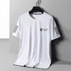 Camiseta de Manga Corta de Seda de Hielo para Verano 2026 para Hombre, Nueva, Transpirable, para Correr, Deportes, de Media Manga para Hombre, Top de Secado Rápido para Hombre