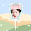 Placa Grande em Forma de Leque Lu Yuxiao para Recepção no Aeroporto, Merchandise de Apoio para Shows, Mesmo Estilo do Tiktok