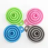 Embudo Plegable de Silicona Bolsa de Hielo Embudo Especial para Repostar y Verter Herramienta de Cocina Embudo Embudo para Repostar y Verter Venta al por Mayor