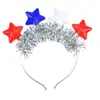 Diadema del Día de la Independencia de América Collar Festivo del Día Nacional Collar Intermitente El Más Vendido en Amazon Tamaño Estrella de Cinco Puntas