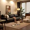 Tapete Imitação de Sisal Estilo Medieval para Sala de Estar, Antiderrapante, Resistente ao Desgaste, Resistente a Arranhões de Gato, Lavável à Máquina, Tapete de Linho Amigo de Animais de Estimação, Anti-Risco