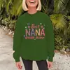 Sudadera Redonda Cruzada Mejor Nana Exportación de Deseos de Amazon Temu Ropa de Moda al por Mayor