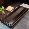 Bandeja de Chá Nanzhu Conjunto de Chá Porta-Chá Mar de Chá Conveniente Cerimônia de Chá Kung Fu Mesa de Chá de Madeira Maciça Boutique Alta Qualidade Cor de Noz Bandeja de Chá