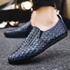 Zapatos de Primavera Zapatos de Hombre Zapatos Casuales para Hombre Zapatos de Moda Zapatos Perezosos Cubre Pie Sociales Zapatos Slip-on Brillo