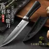 Cuchillo para Cortar Cerdo, Cuchillo de Carnicero Forjado a Mano para Sacrificar Ovejas, Cuchillo Profesional Comercial para Huesos, Cuchillo para Huesos de Acero Inoxidable