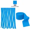 Fitas de papel crepom, fitas coloridas, decorações de jardim de infância para o Dia das Crianças, fundo de quadro-negro de sala de aula escolar, decorações de aniversário, franjas