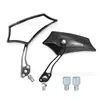 Nuevo Genuino Espejo Retrovisor de Motocicleta Ghost Fire Qiaoge Super Cool Espejo Retrovisor Poste de Aluminio Espejo de Reversa Hd