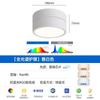 Foco empotrable de superficie abatible ángulo ajustable rotación de 360 grados luz de pasillo tipo techo sin agujeros LED doble cabezal lámpara principal