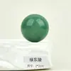 Venta al por mayor del fabricante 20 mm Bola de Cristal Natural Mineral Piedra Cruda Cuentas Accesorios DIY Cuentas de Bola de Mineral Coloridas Pequeños Adornos