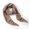 Triángulo de Cachemira 100% Cachemira Pura Otoño e Invierno Nuevo Hueco Suave Cera Exterior Versátil Coreano Bufanda Chal