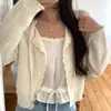 Camisola Chic Coreana de Primavera con Ribete de Encaje Empalmado y Tirantes Finos Ceñida a la Cintura Estilo Coreano Ropa de Mujer 2026 Modelo Nuevo
