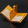 Estuche para cigarrillos Laifu 846 de aluminio ultrafino, estuche para cigarrillos, paquete de 20, estuche creativo de metal, regalo para hombres.