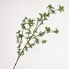 Planta Verde Artificial Madera de Caballo Campanilla Hojas de Primavera Planta Falsa Sala de Estar Arreglo Floral Material Floral Rama Decoración Adorno de Florero Material de Hoja