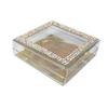 Cajas Cuadradas de Plástico para Pestañas en Stock, Juego de Dos, Cajas de Cartón Multicolores para Pestañas al por Mayor