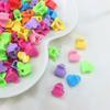 Nuevo clip pequeño color caramelo lindo pasador estilo coreano mismo estilo que la celebridad de Internet clip corazón de melocotón conejo Mickey accesorios para el cabello de princesa