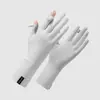 Guantes de Seda de Hielo con Protección Solar para Mujer, Verano para Conducir y Práctica de Conducción, Anti-UV, Frescos y Transpirables, Estilo Delgado para Montar Bicicletas Eléctricas