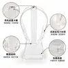 Procesamiento y Personalización de Exhibidor Acrílico, Soporte para Auriculares, Soporte Transparente para Exhibición de Auriculares, Fabricante de Plexiglás