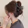 Elegante pinza para el pelo con lazo de tamaño mediano, pinza de garra con forma de corazón de moda para celebridades de internet, lindo pasador floral estilo Chanel