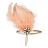 Acessórios para Festa Dançante Festiva Estilo Gatsby dos Anos 1920: Colar, Brincos, Tiara, Luvas - Em Estoque