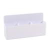 Caja de almacenamiento magnética para sala de estar, hogar, oficina, multifuncional, de plástico adsorbible, para guardar bolígrafos, papelería, tiza
