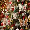Ornamentos de Presente em Dinheiro Borboleta de Novo Produto Transfronteiriço Tubo de Borboleta de Natal Presente em Dinheiro