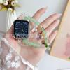 Para Apple Xiaomi 9ª Generación Reloj Apple watchS9 Generación Luciérnaga Dos Filas de Perlas Moda Correa de Reloj para Mujer