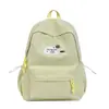 Mochila Escolar Simples de Aparência Sofisticada Estilo Coreano para Alunas do Ensino Fundamental, Médio e Superior, Mochila de Grande Capacidade, Mochila Leve Casual para Viagem