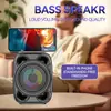 Altavoz Bluetooth Mini de 3 pulgadas Sing-E Zqs-W3105 con Micrófono, Soporte para Teléfono Móvil, Soporta Inserción de Tarjeta